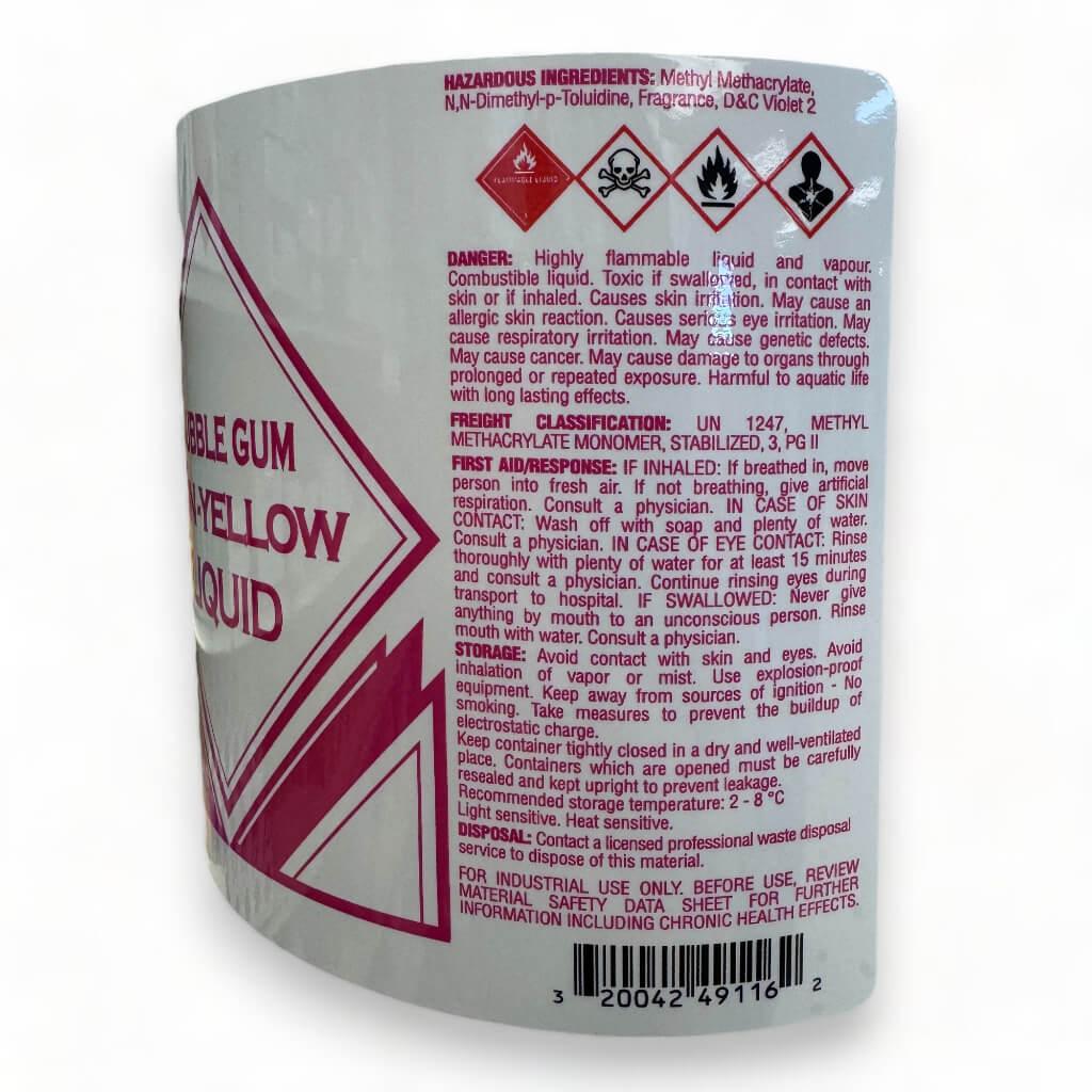 BeBeauty Monomer Acrylic Nail Liquid - Bubble Gum 1 Gallon
