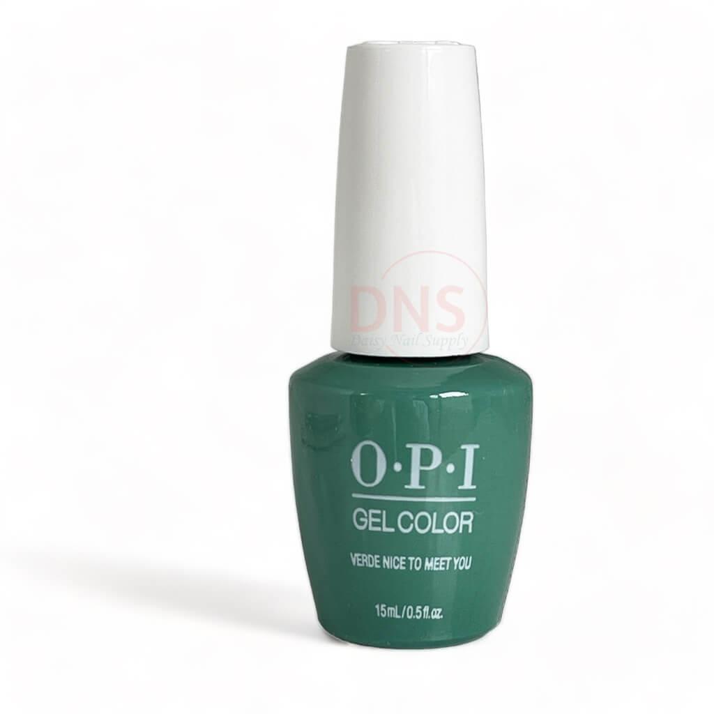 OPI Soak Off Gel Polish 0.5 Oz - GC M84 Verde Nice to Meet You