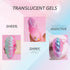 Kiara Sky Soak Off Gel Jelly Tints - Sheer J213 Wildflower