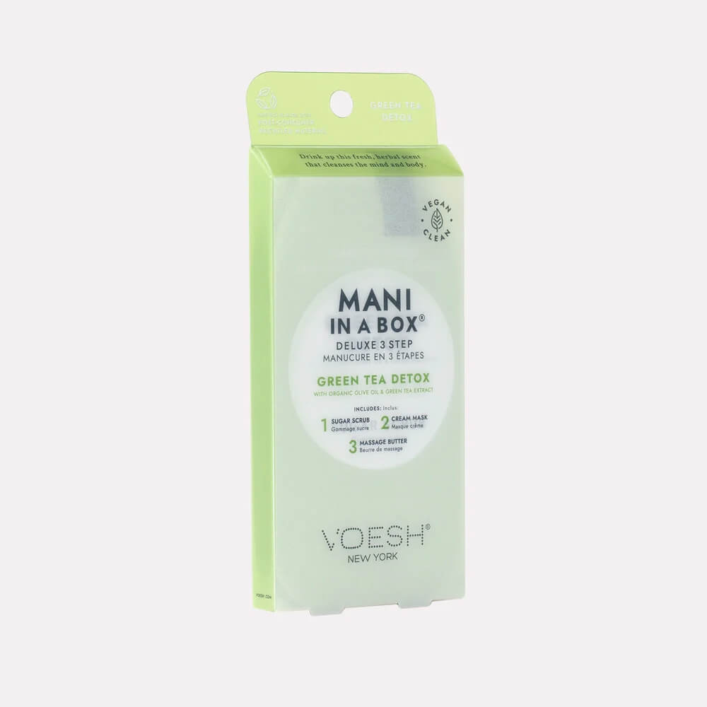 VOESH Mani in a Box Deluxe 3 Step - Green Tea (1 Set)