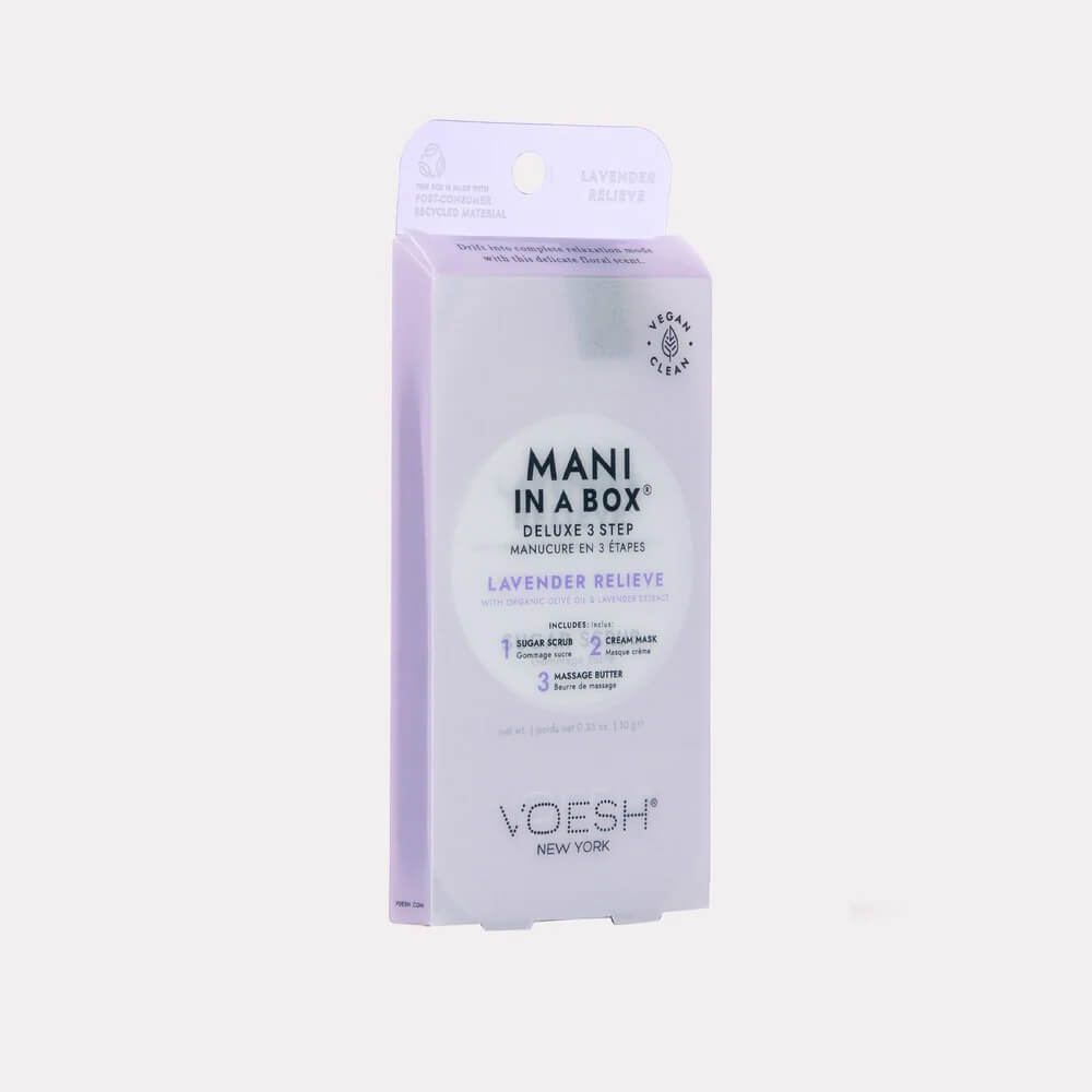VOESH Mani in a Box Deluxe 3 Step - Lavender (1 Set)