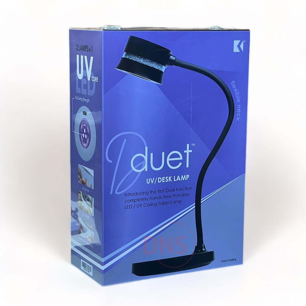 MANIPro Glo DUET 2 in 1 UV Cure & Led Table Lamp - Black