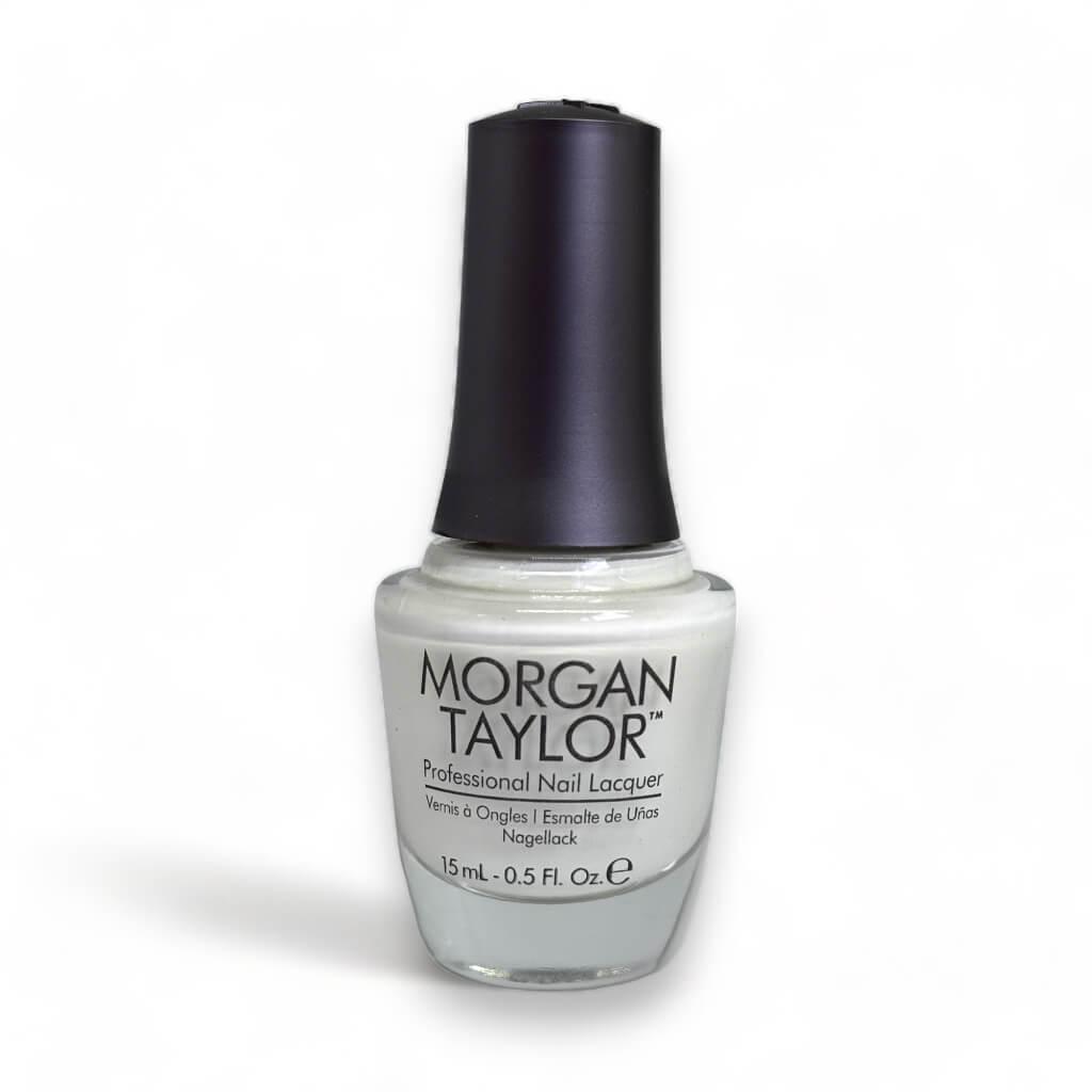 Morgan Taylor Nail Lacquer #50000 All White Now