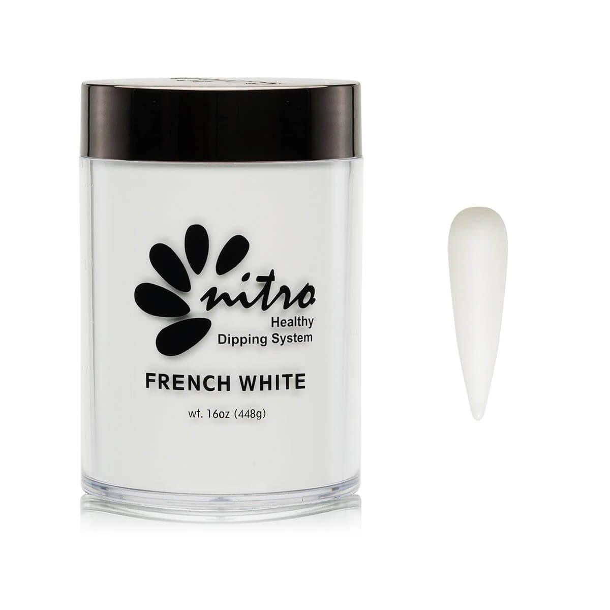 Nitro Dip Powder Refill 16 Oz - French White