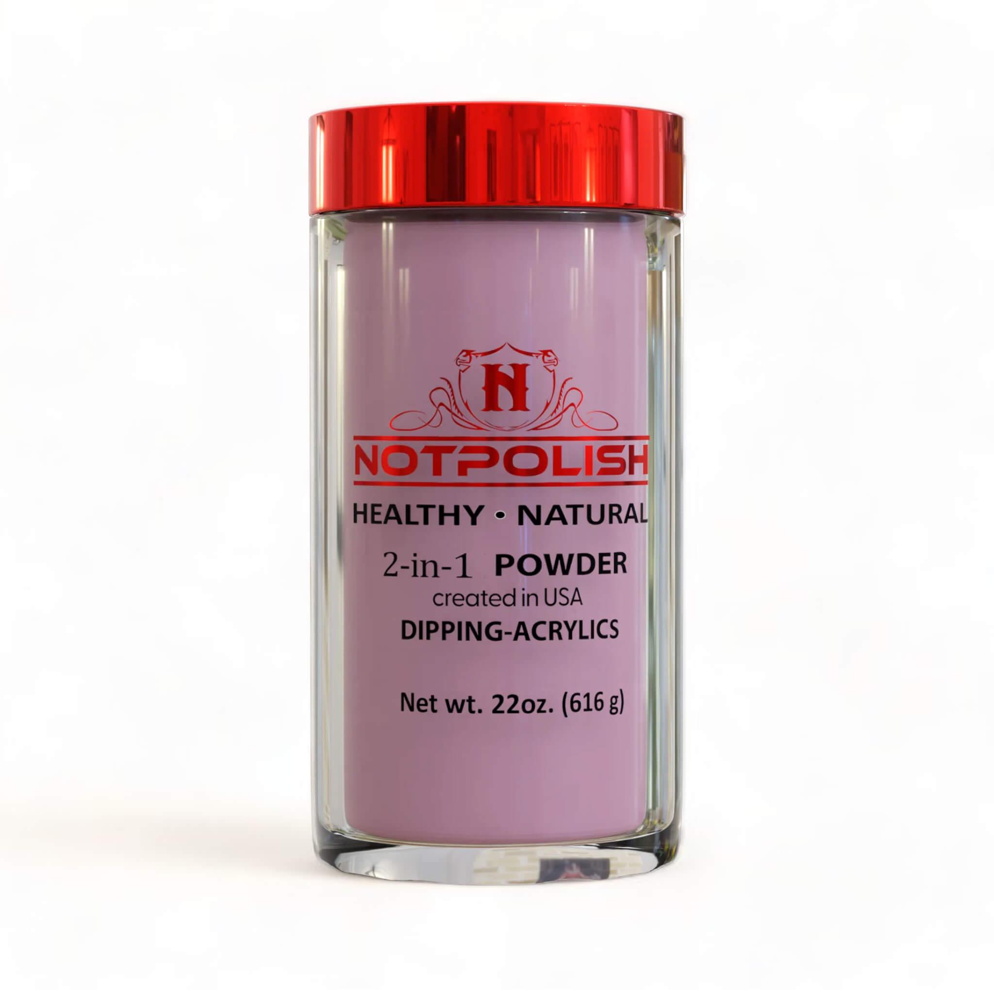 Notpolish Dip Powder Refill 22 Oz - Dark Pink