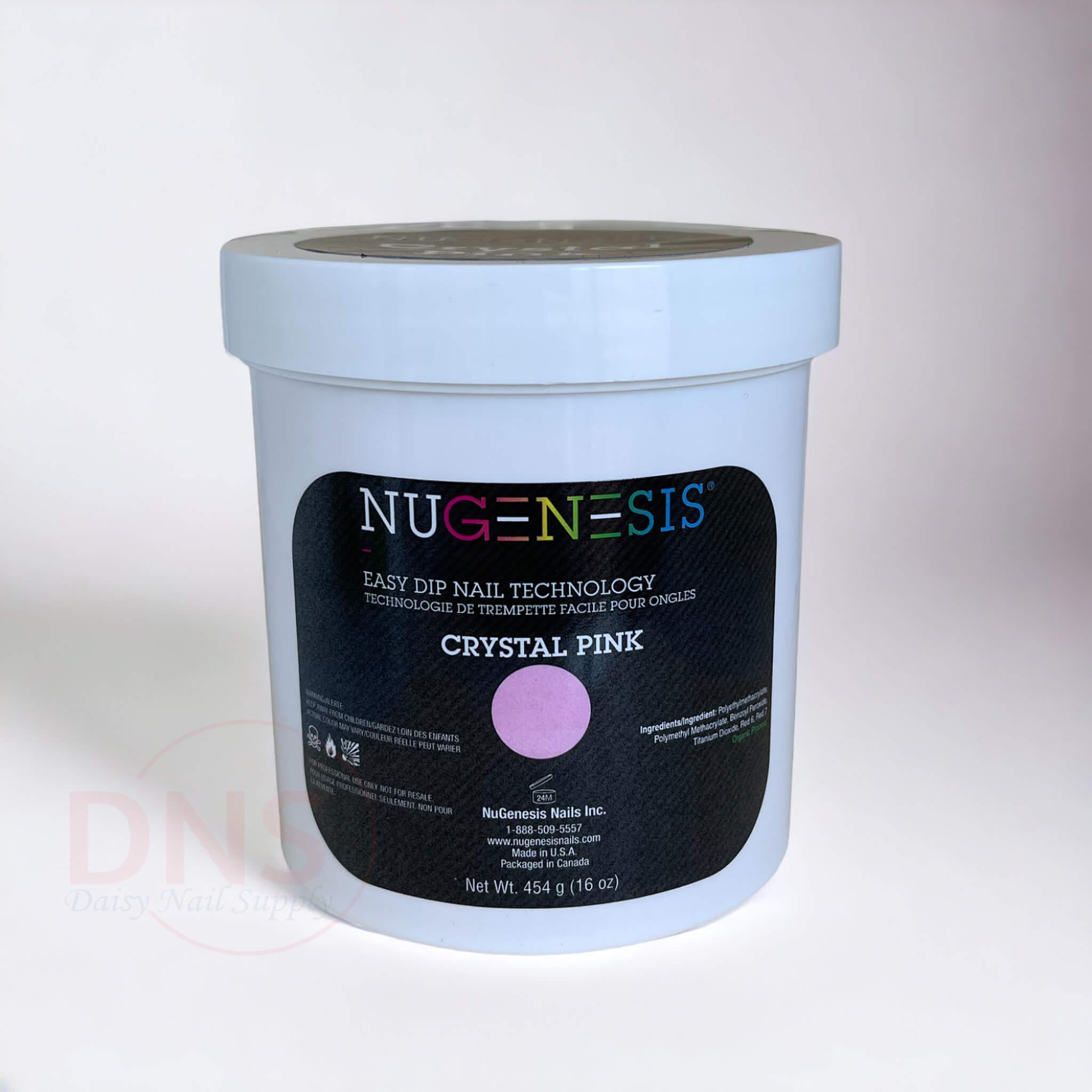 Nugenesis Dip Powder - Crystal Pink 16 Oz