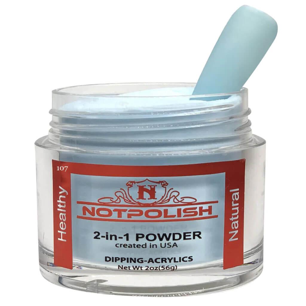 NotPolish Dip Powder 2 Oz - OG 107 Azure