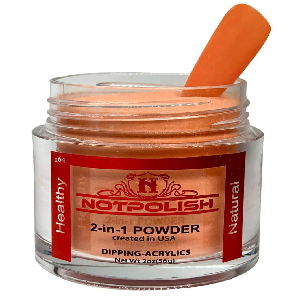 NotPolish Dip Powder 2 Oz - OG 164 Dark Orange