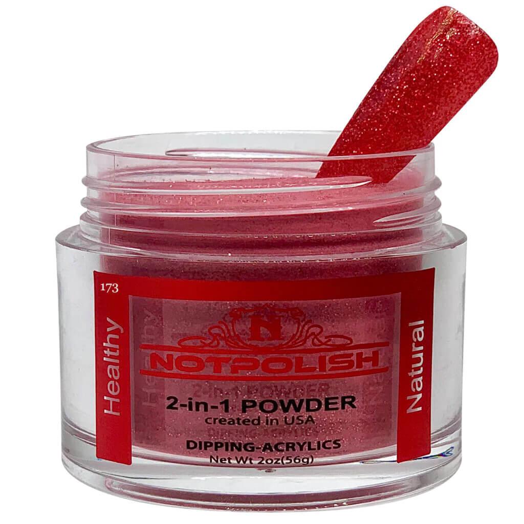 NotPolish Dip Powder 2 Oz - OG 173 Rose Sparkle