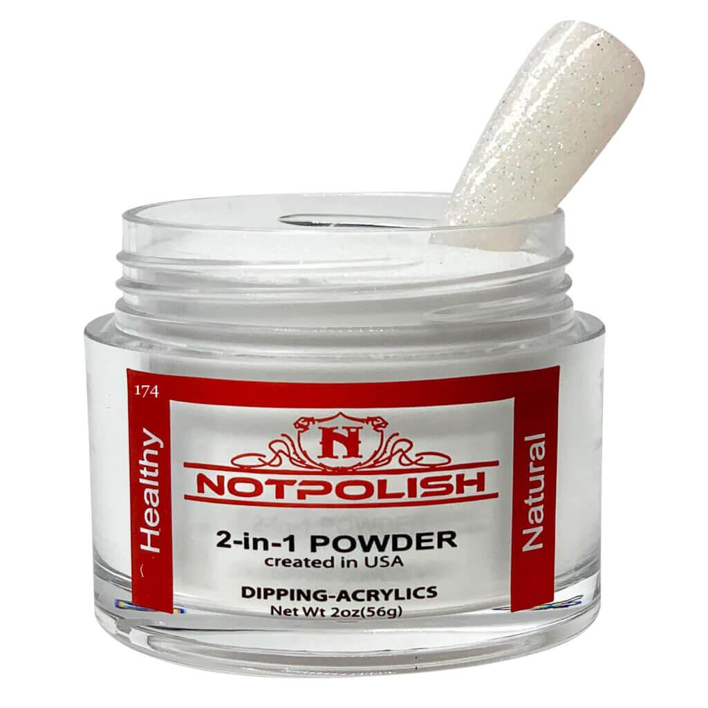NotPolish Dip Powder 2 Oz - OG 174 Mystic White