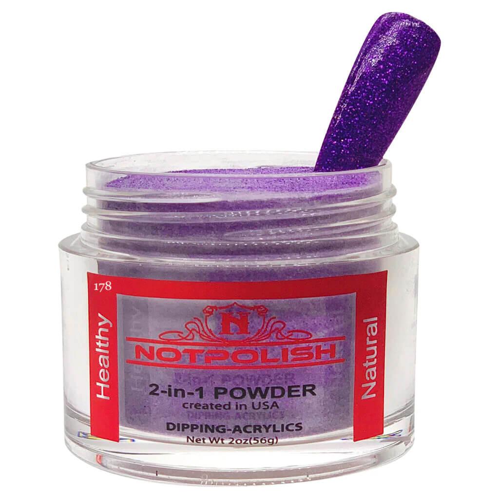 NotPolish Dip Powder 2 Oz - OG 178 Purple Kisses