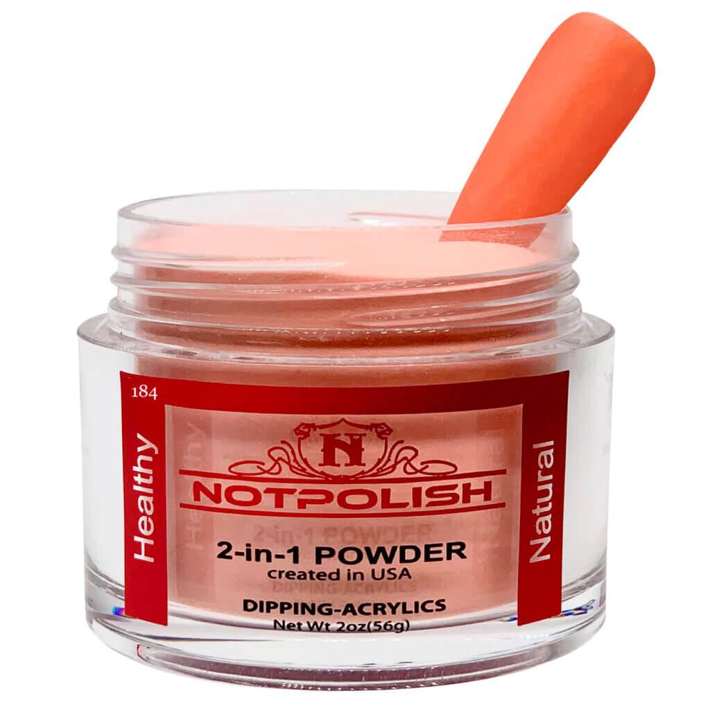 NotPolish Dip Powder 2 Oz - OG 184 Candied Peach
