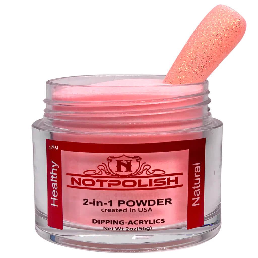 NotPolish Dip Powder 2 Oz - OG 189 All My Peaches