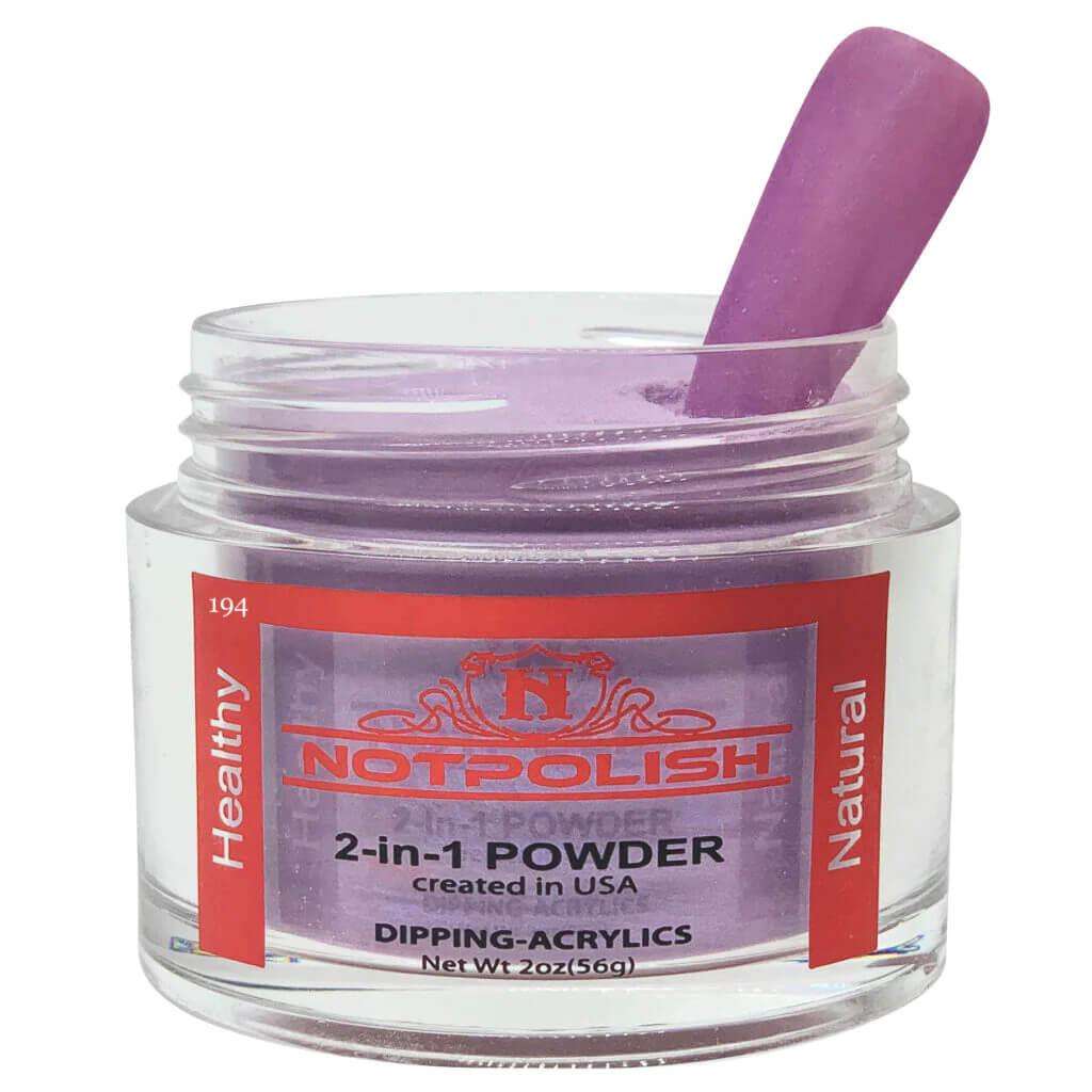 NotPolish Dip Powder 2 Oz - OG 194 Purple Haze