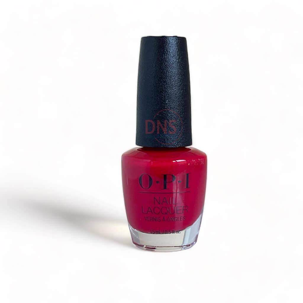 OPI Nail Lacquer 0.5 oz - NL F007 Red-Veal Your Truth
