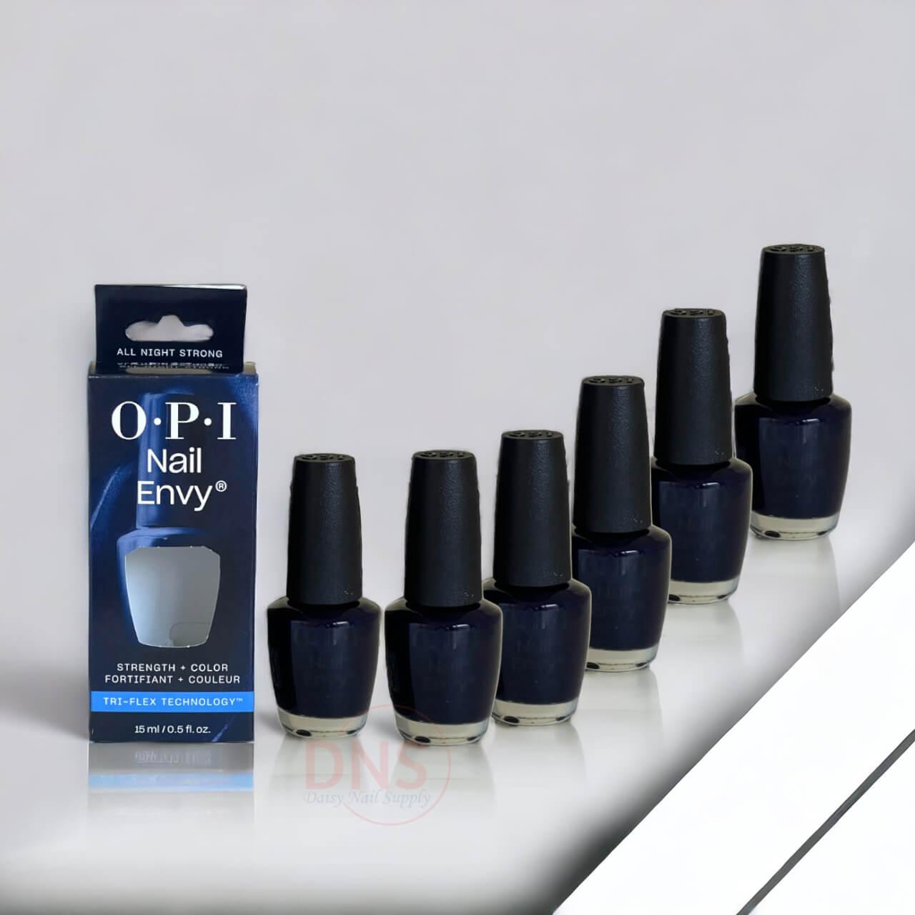 OPI Nail Envy Nail Strengthener 0.5 oz - All Night Strong NT227 (Pack of 6)