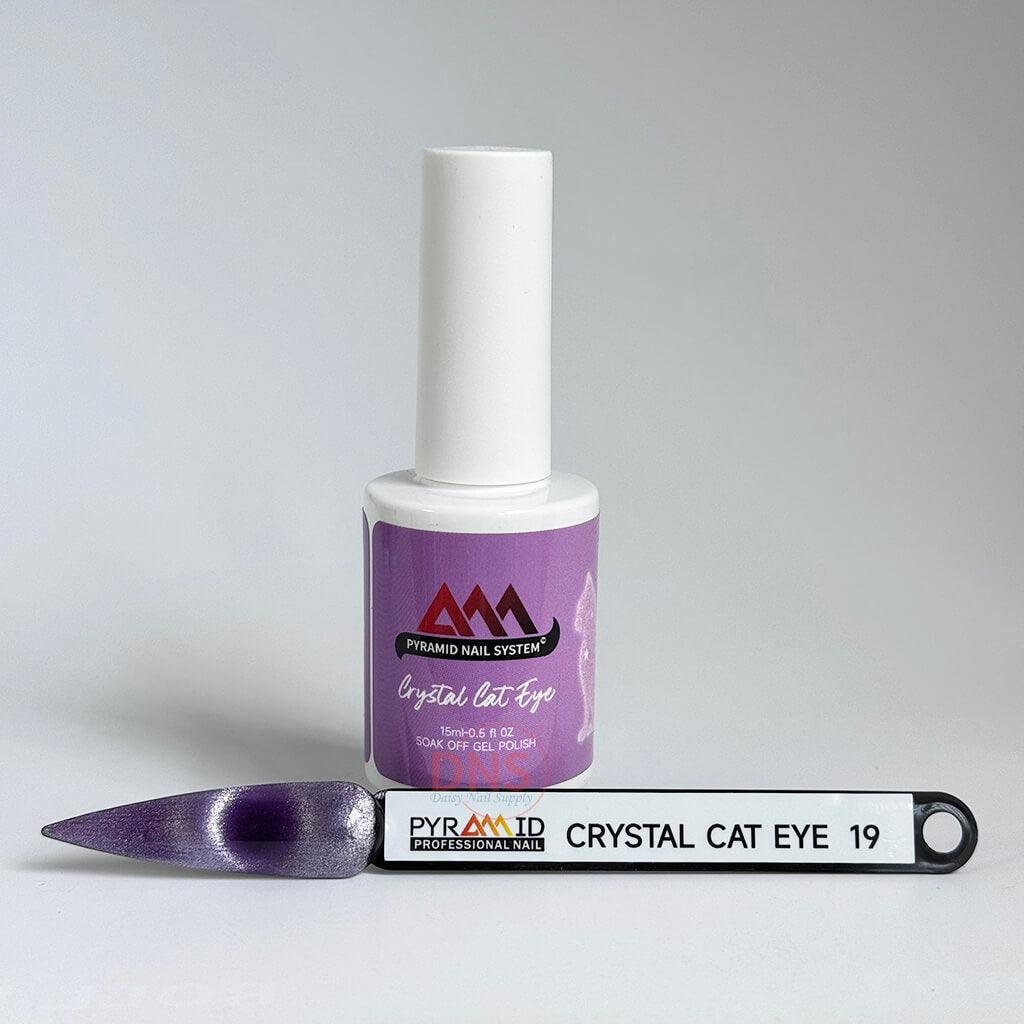 Pyramid Soak Off Gel Crytal Cat Eye 0.5 oz #19