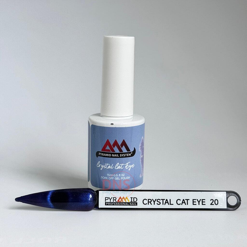 Pyramid Soak Off Gel Crytal Cat Eye 0.5 oz #20