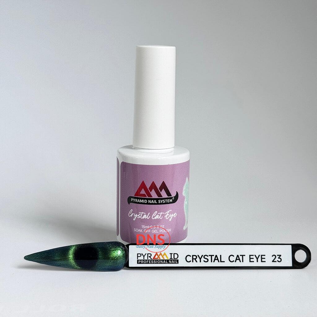 Pyramid Soak Off Gel Crytal Cat Eye 0.5 oz #23