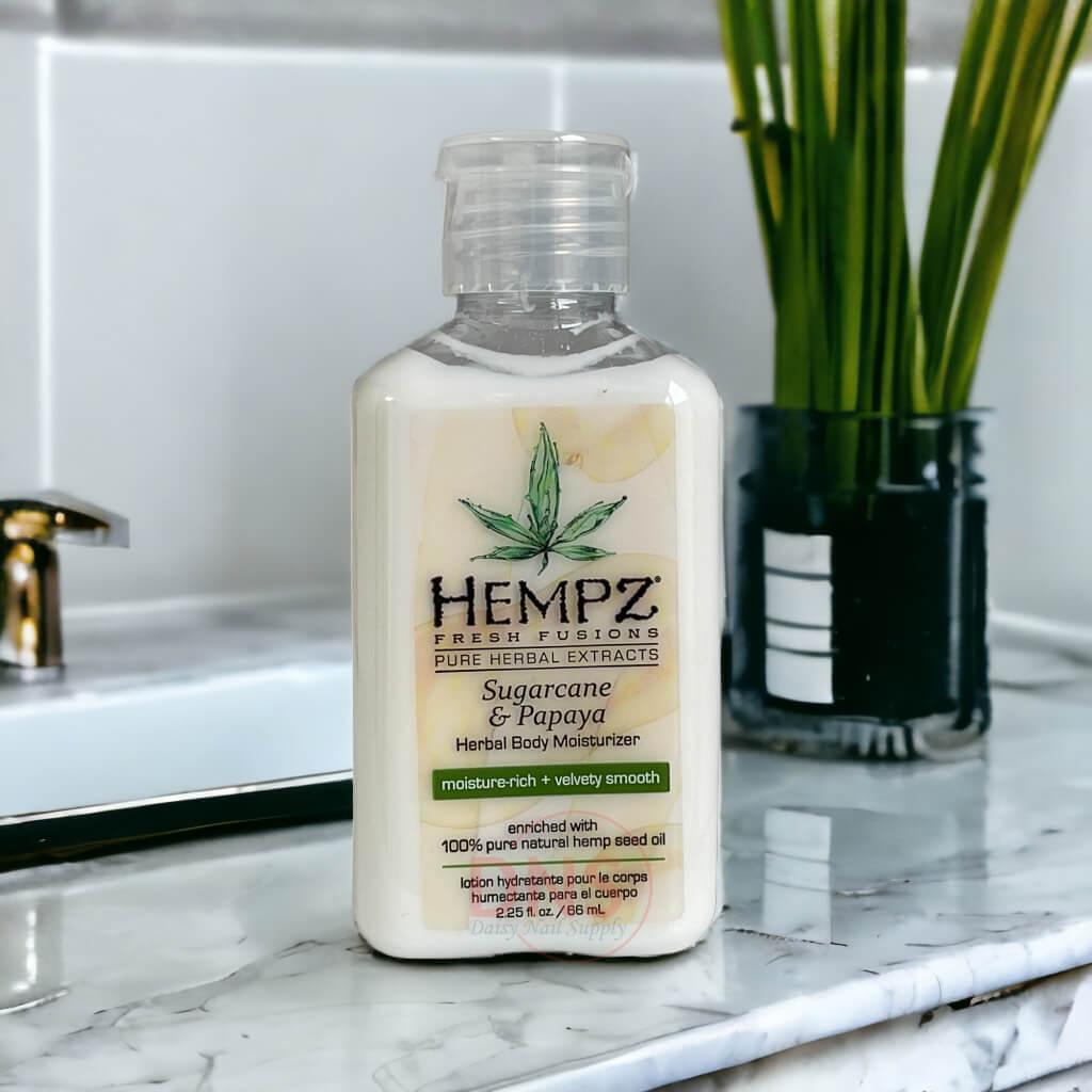 Hempz Lotion Herbal Body Moisturizer 2.25 fl oz - Sugarcane & Papaya