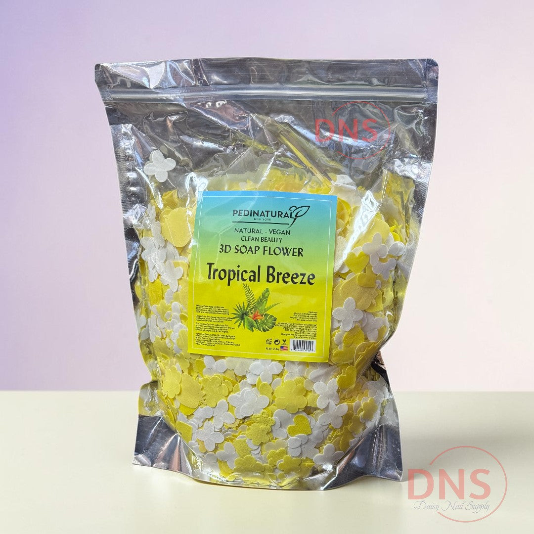 Pedinatural Soap Flower 2 Lbs Bag - Tropical Breeze