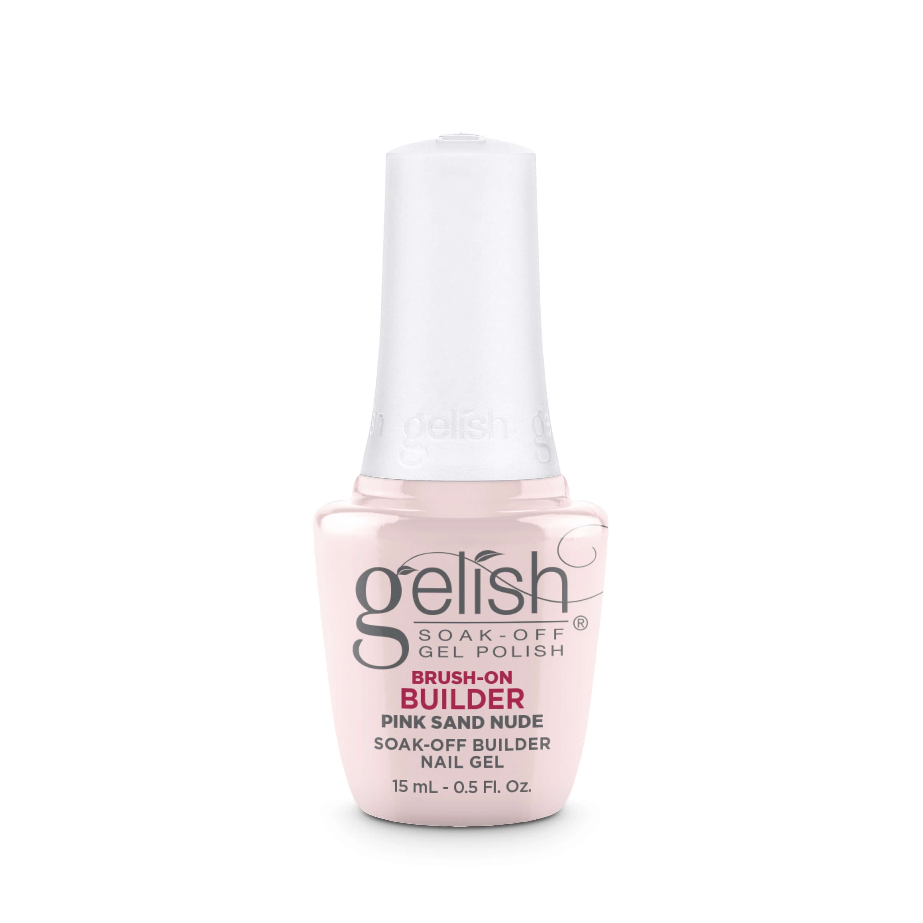 Gelish Brush on Builder Nail Gel 0.5 oz - Pink Sand Nude