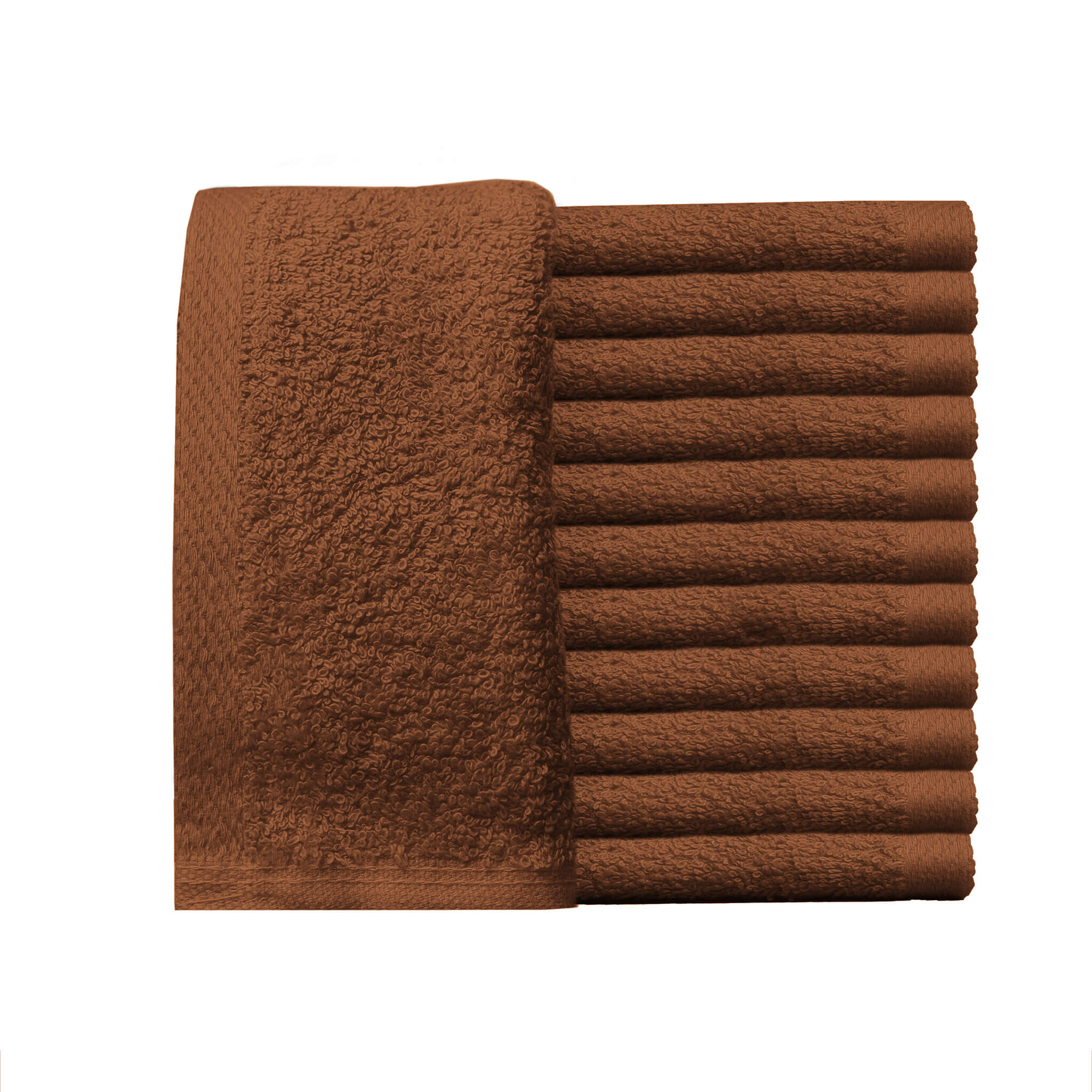 Protex Towles Professional Salon & Nail Towel LUXE3 16"x29" Chocolate Brown (Pack of 12)