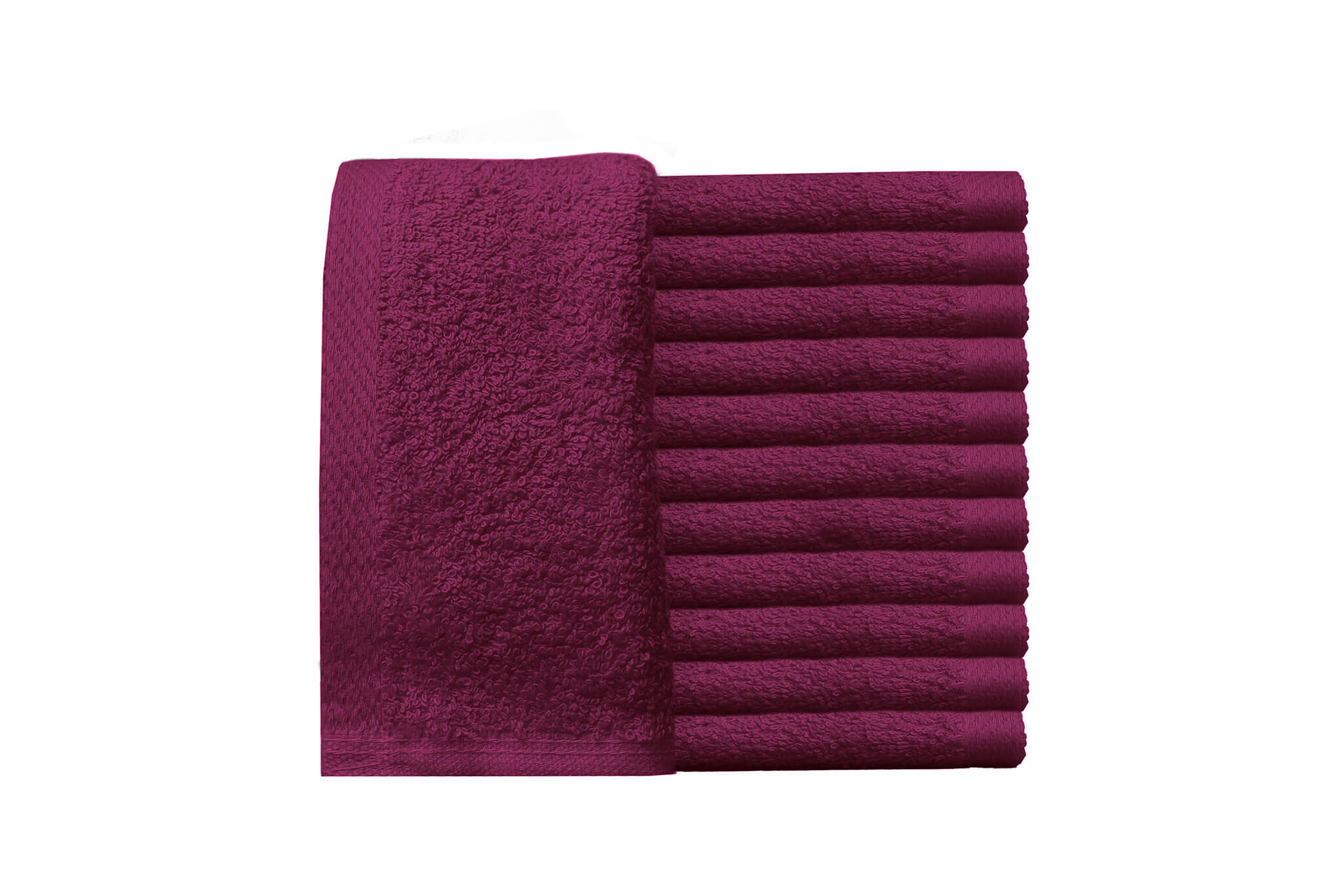 Protex Towles Professional Salon & Nail Towel LUXE3 16"x29" Garmet Burgundy (Pack of 12)