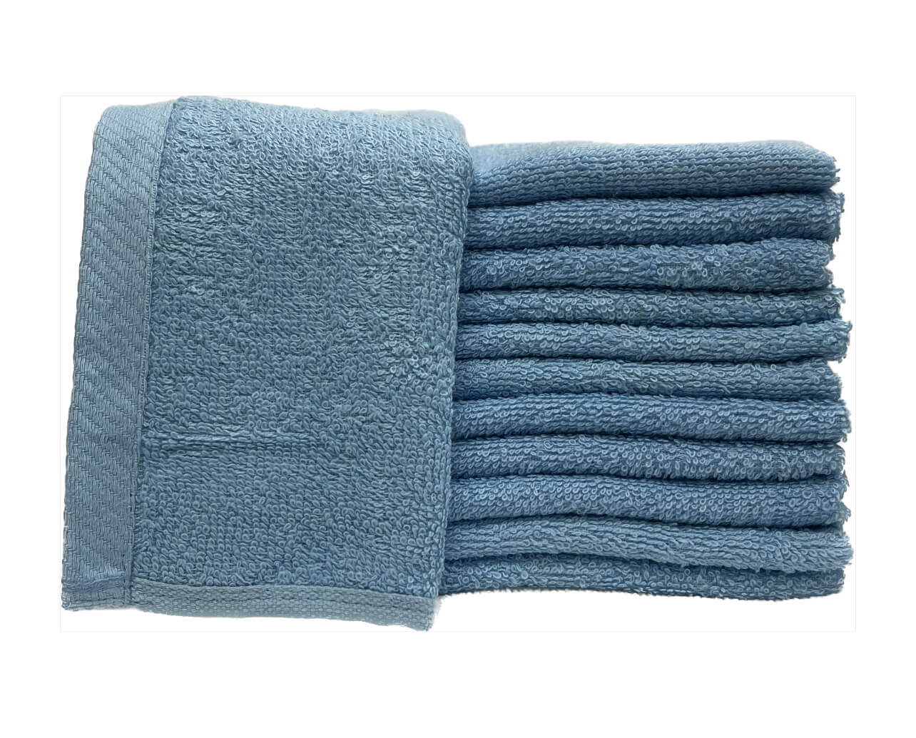 Protex Towles Professional Salon & Nail Towel LUXE3 16"x29" Sky Blue (Pack of 12)