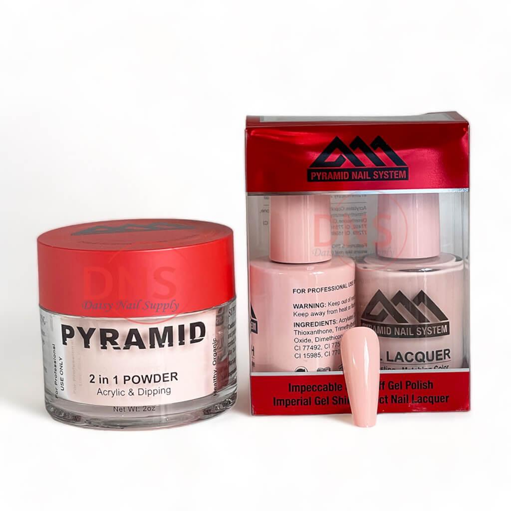 Pyramid Trio Gel + Lacquer + Dip Powder # 704