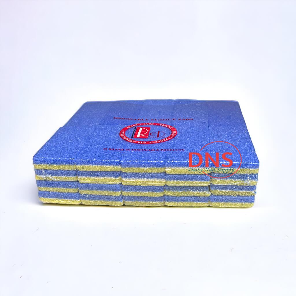 Red Nail Design Disposable Pumice Pad #PM800 (1 Case 800 Pcs)