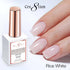 Cre8tion Rice White Gel 0.5 oz - Sheer White - HEMA free - TPO Free