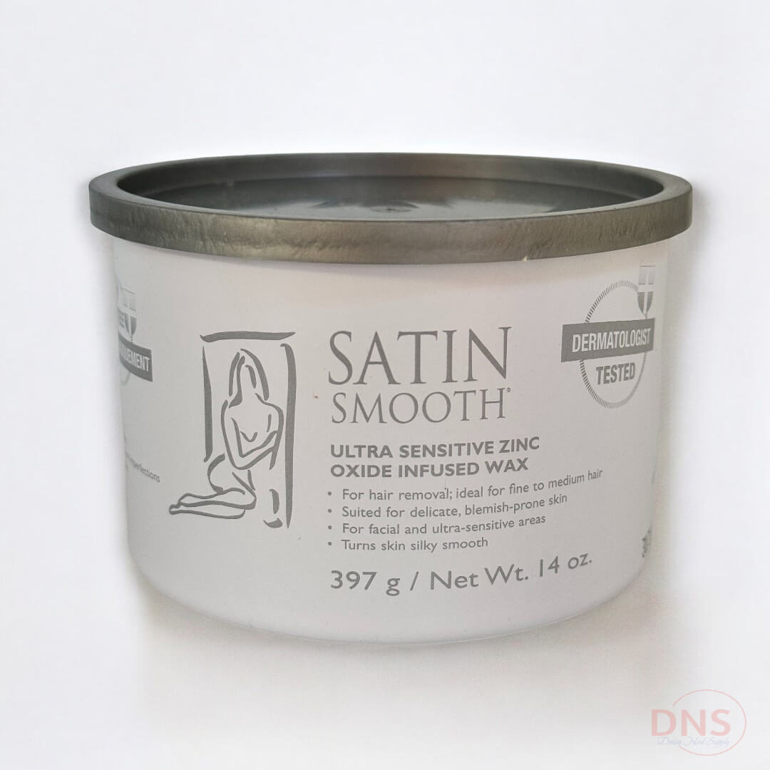 Satin Smooth - Ultra Sensitive Zinc Oxide Infused Wax 14 Oz