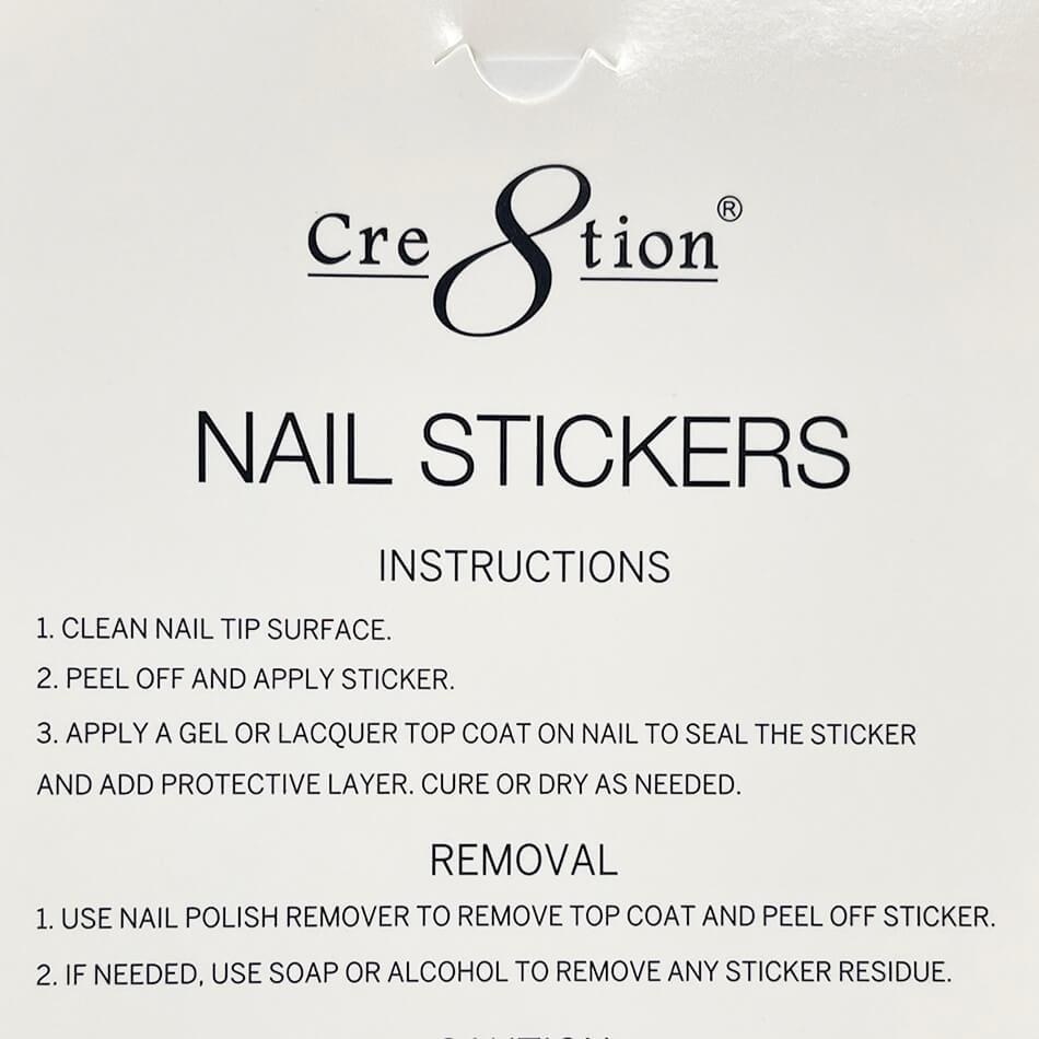 Cre8tion Nail Sticker L02