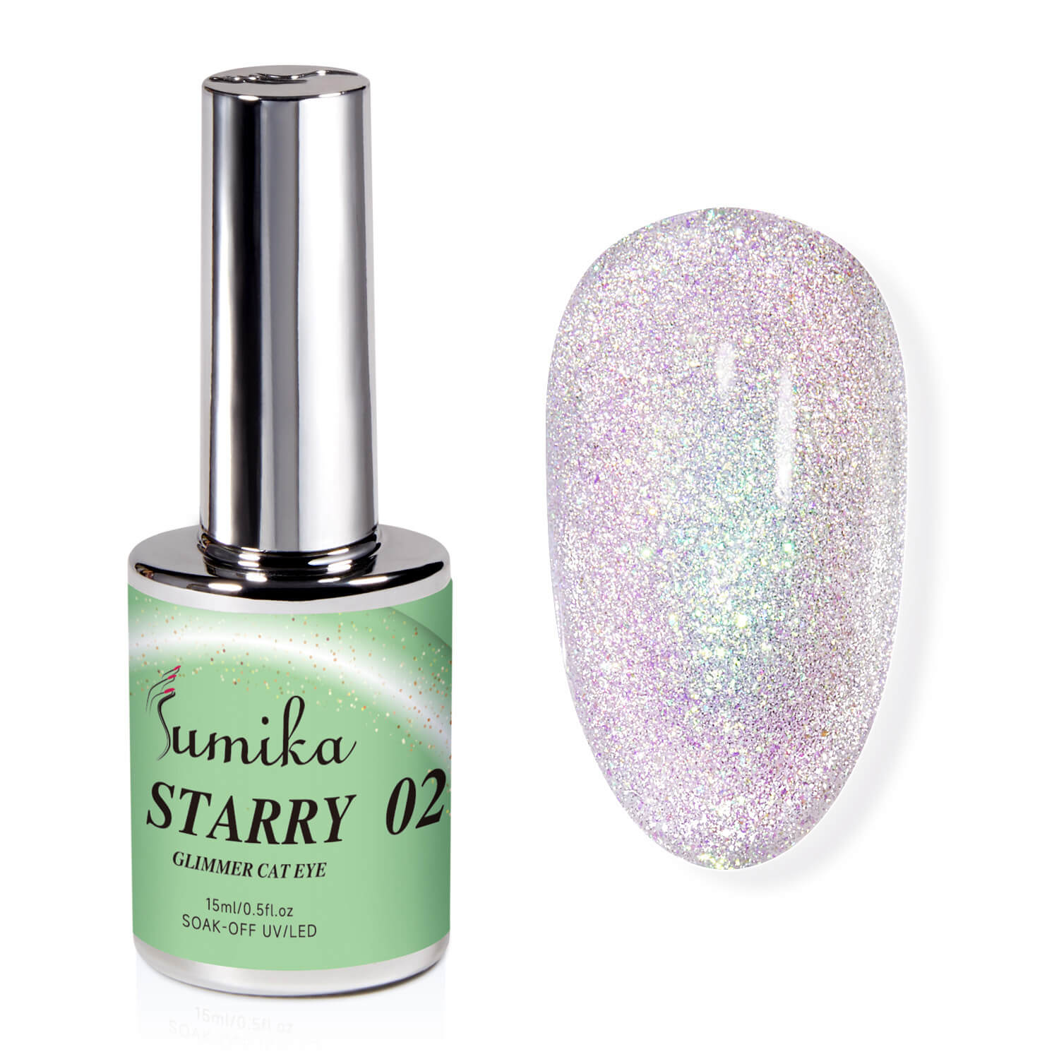 Sumika Starry Glimmer Cat Eye Gel #02