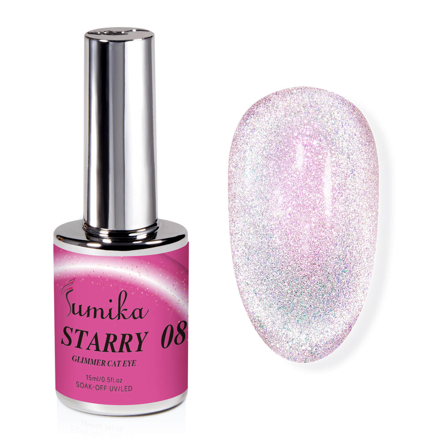 Sumika Starry Glimmer Cat Eye Gel #08