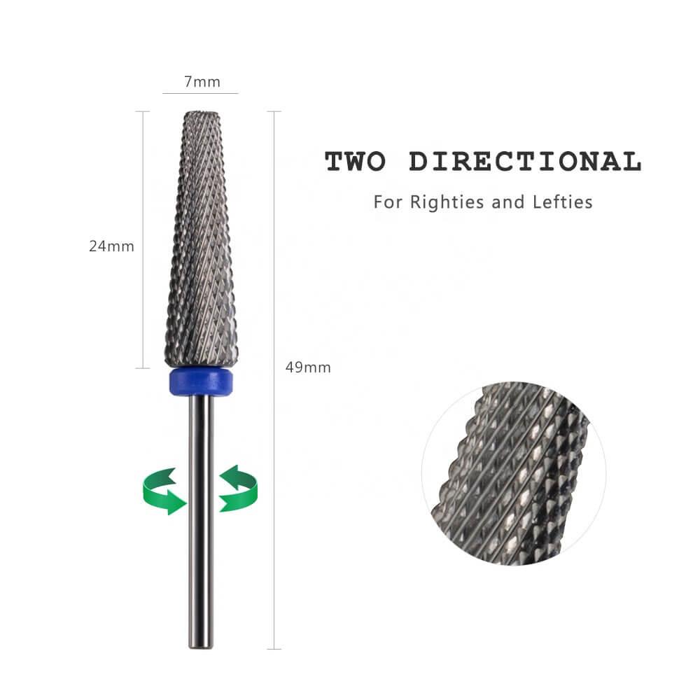 Super Long Carbide Nail Drill Bit 3/32'' Shank | M