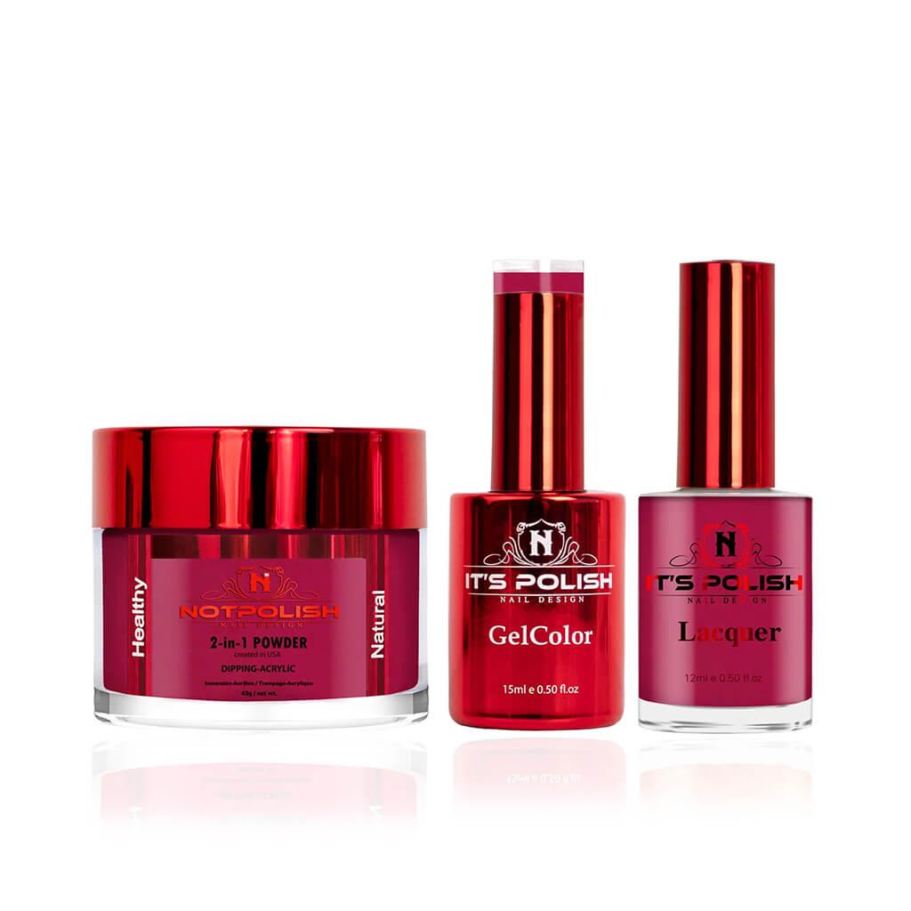 NotPolish Trio Gel + Lacquer + Dip Powder - M 127 DragonFruit