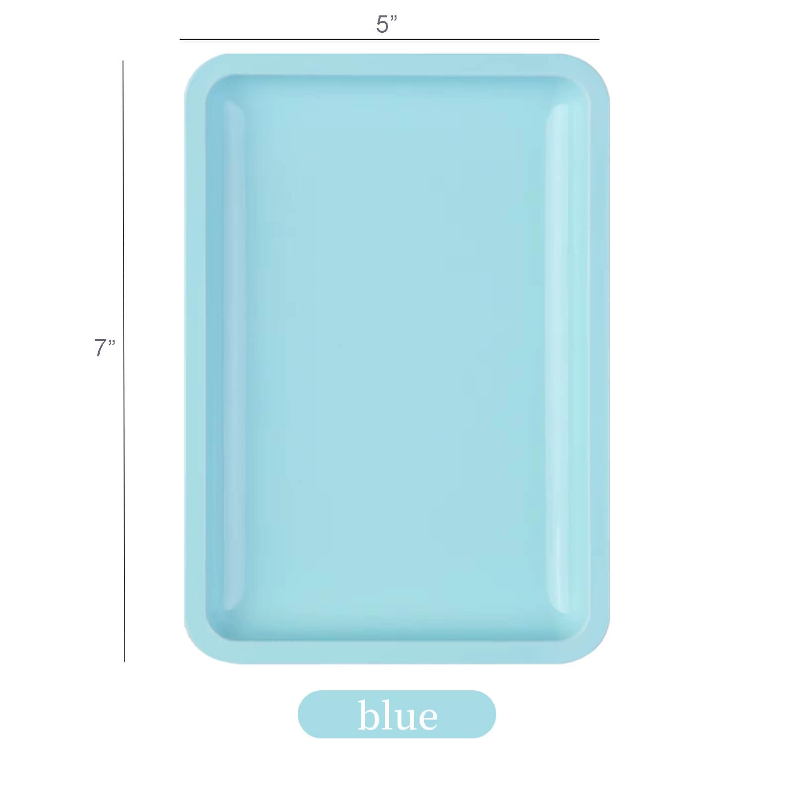 Nail Art Utility Tray - Blue