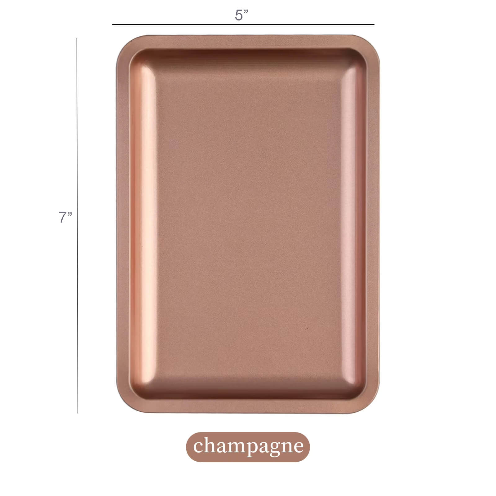 Nail Art Utility Tray - Champagne