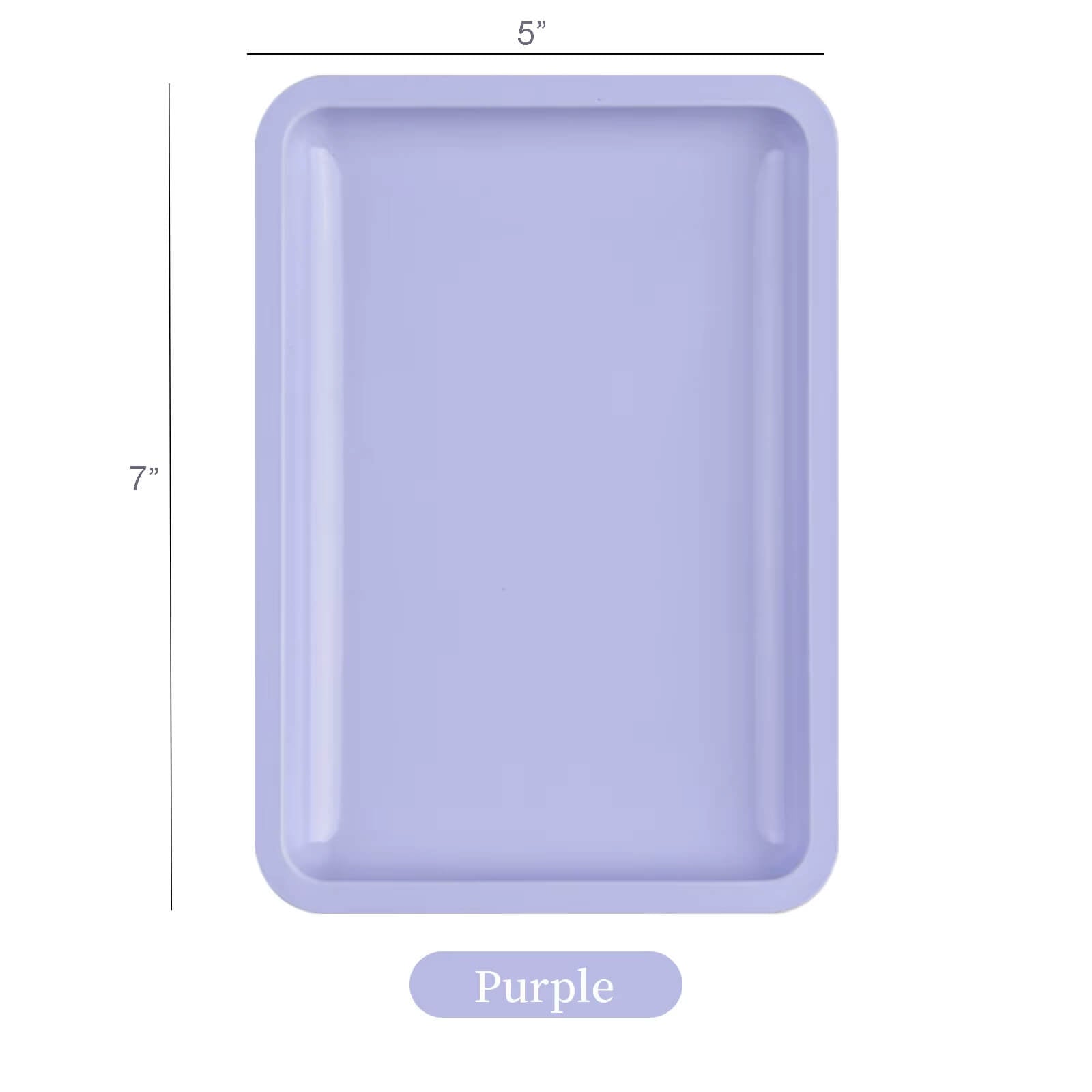 Nail Art Utility Tray - Purple