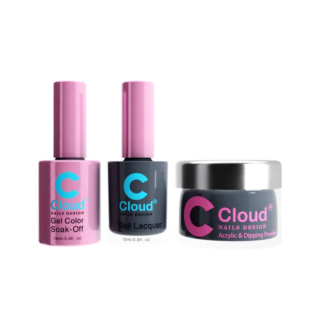 Chisel Cloud Trio Gel + Lacquer + Dip Powder #10
