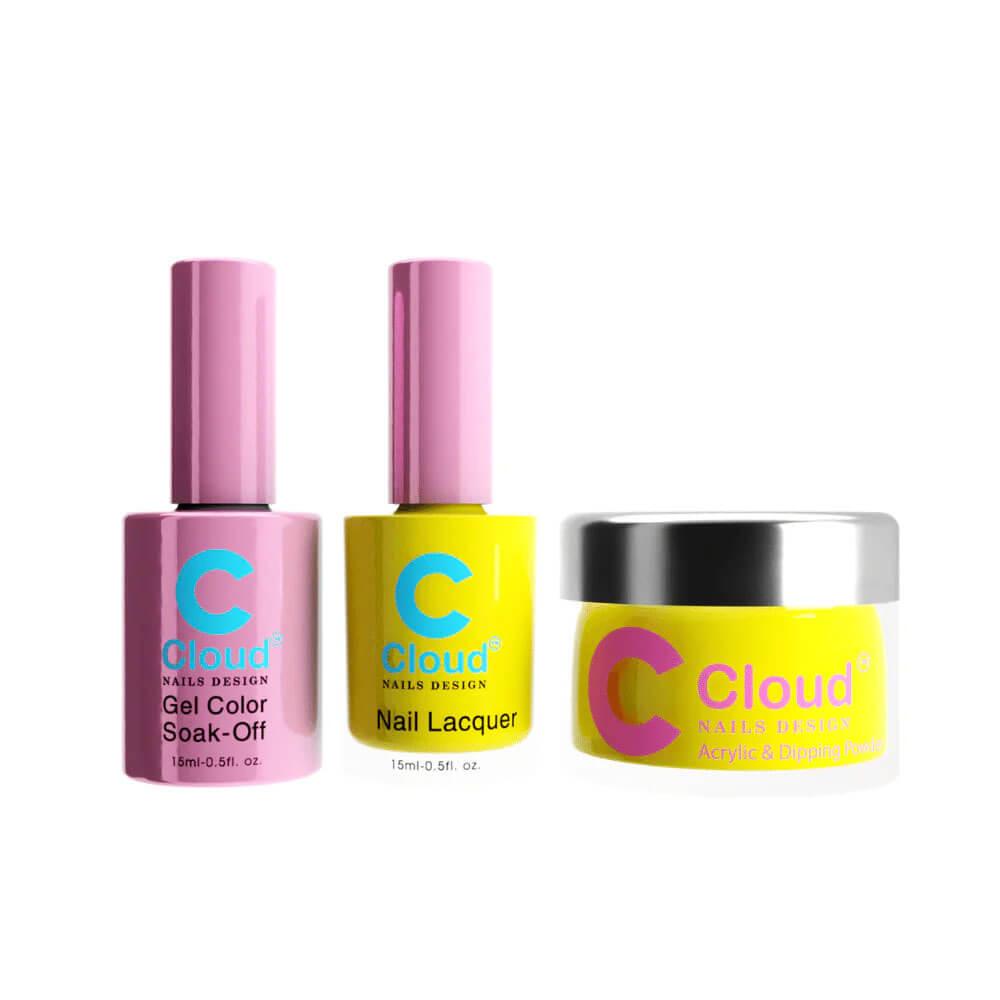 Chisel Cloud Trio Gel + Lacquer + Dip Powder #12