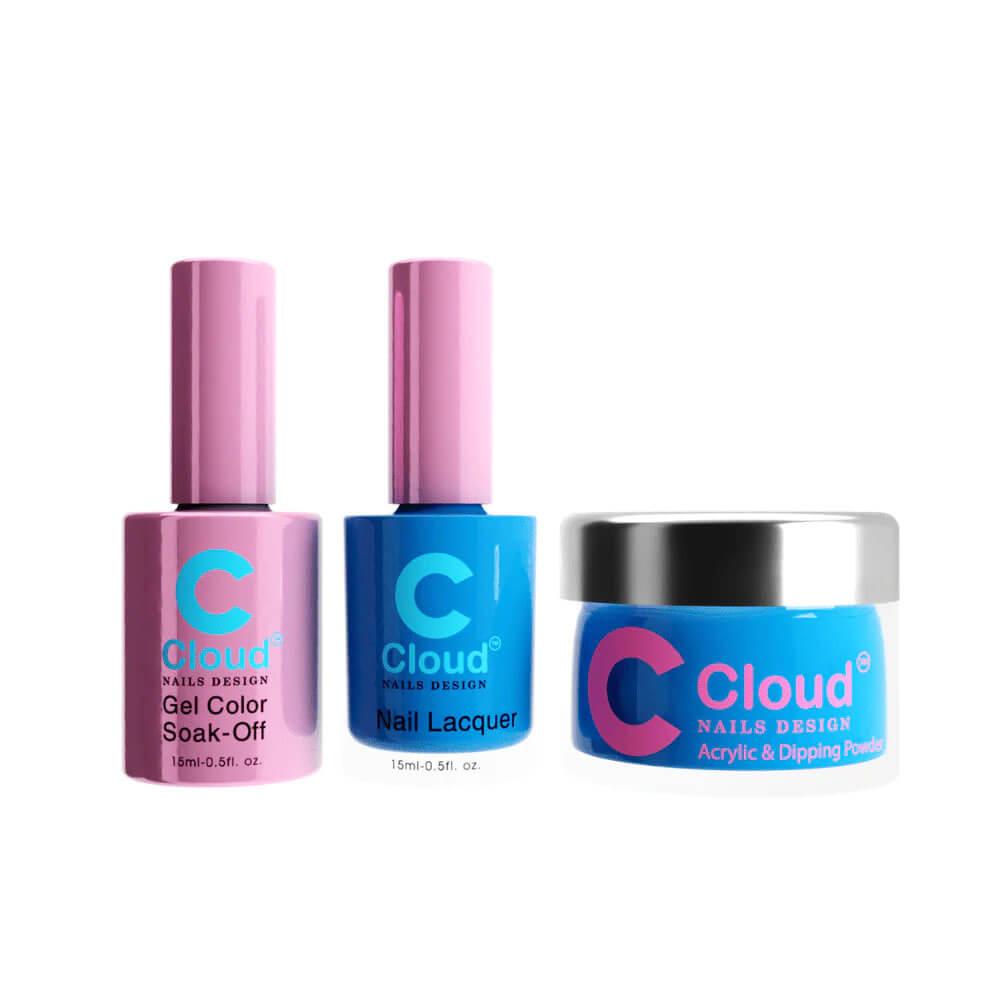 Chisel Cloud Trio Gel + Lacquer + Dip Powder #42