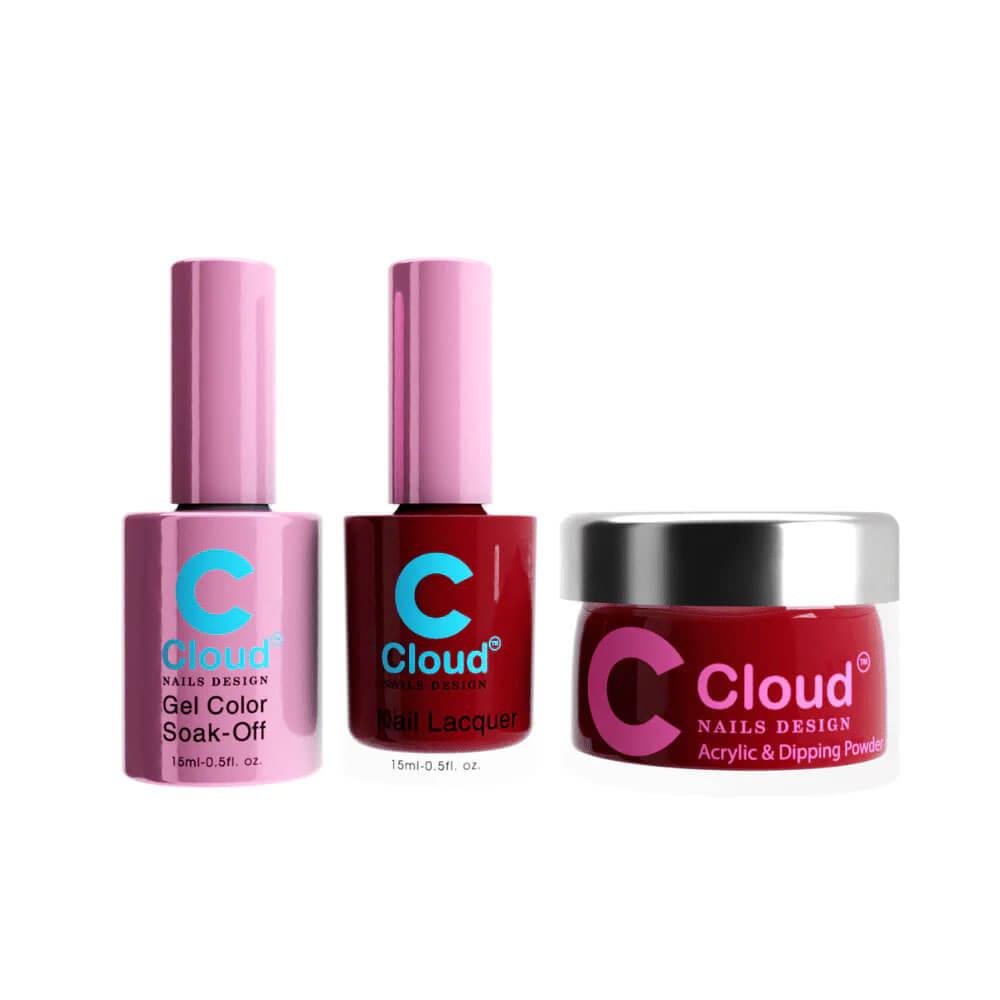 Chisel Cloud Trio Gel + Lacquer + Dip Powder #52