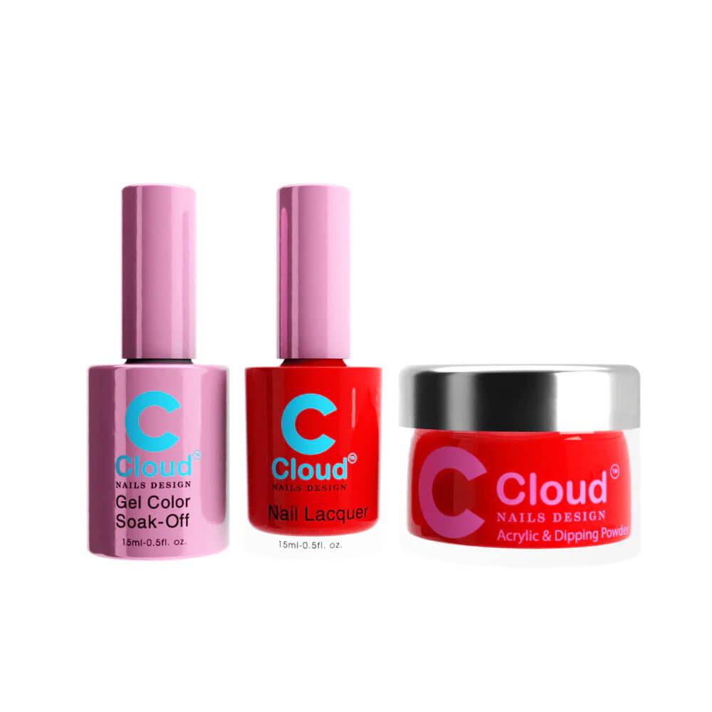 Chisel Cloud Trio Gel + Lacquer + Dip Powder #54