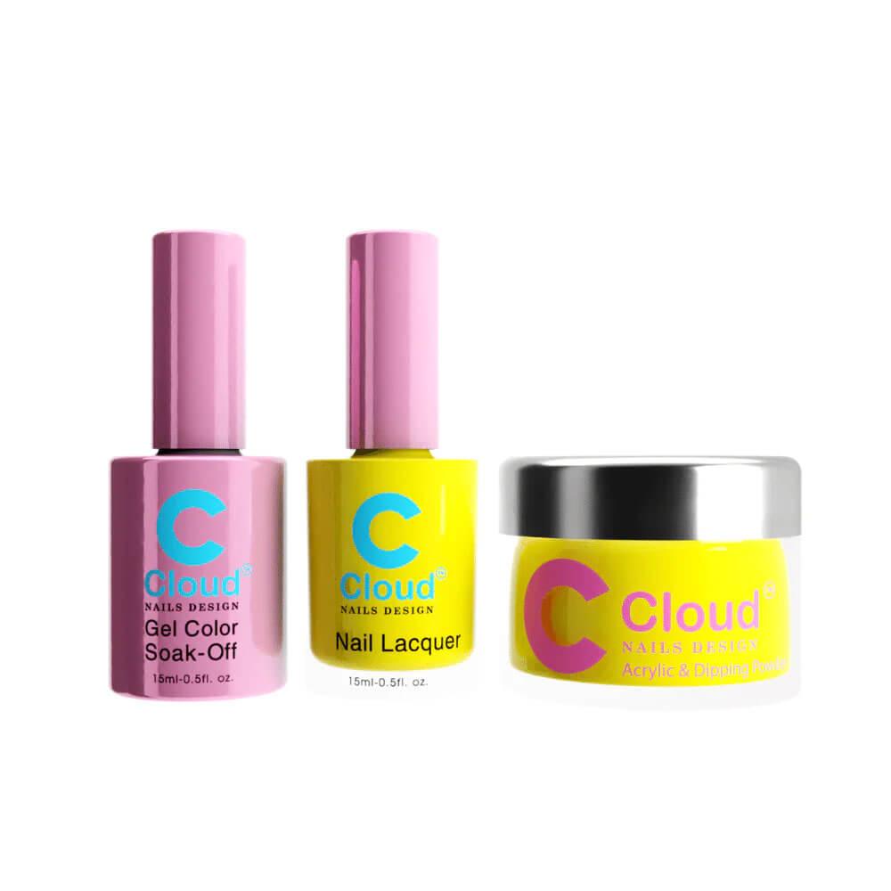 Chisel Cloud Trio Gel + Lacquer + Dip Powder #57