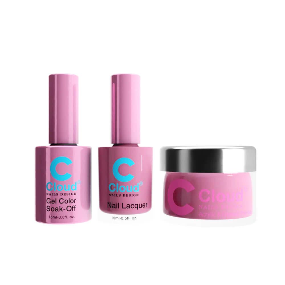 Chisel Cloud Trio Gel + Lacquer + Dip Powder #65