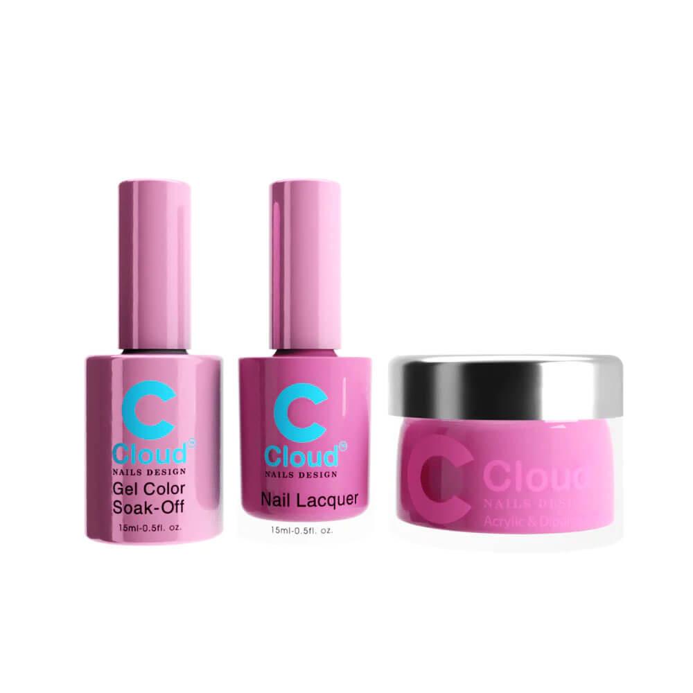 Chisel Cloud Trio Gel + Lacquer + Dip Powder #66