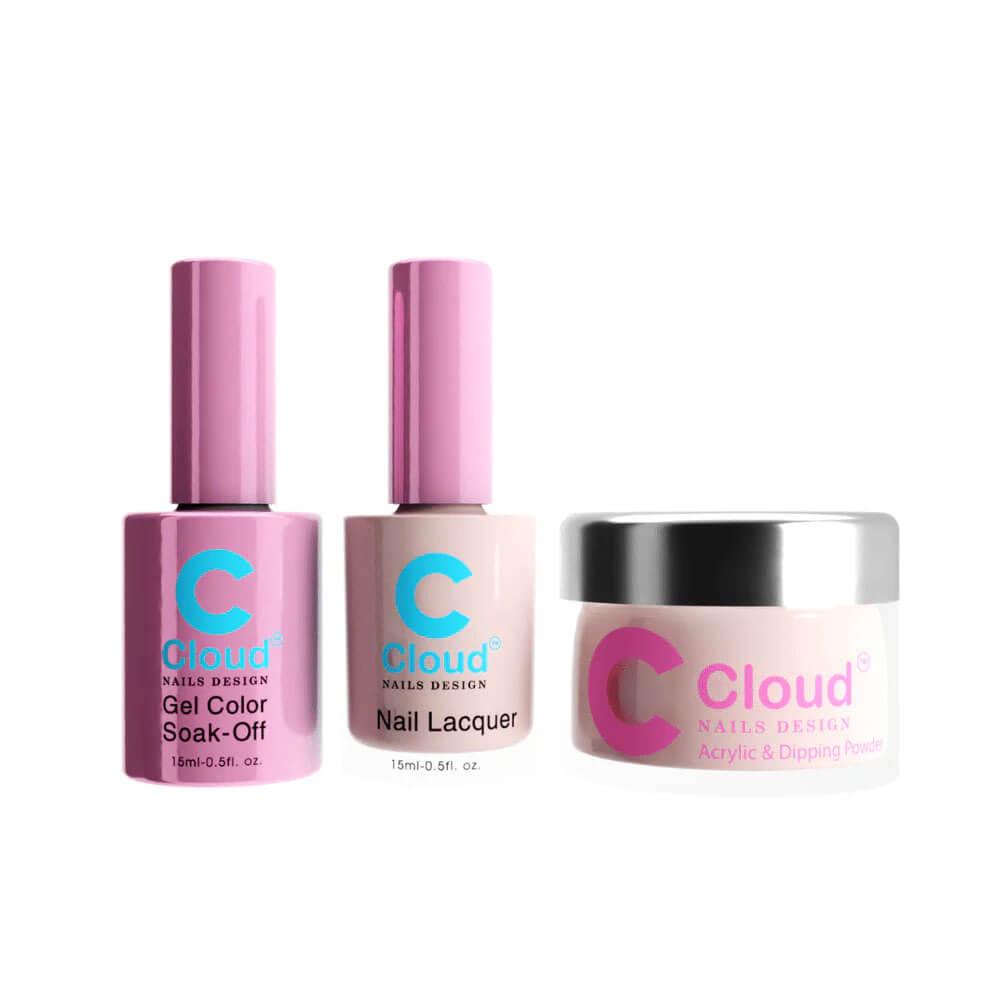 Chisel Cloud Trio Gel + Lacquer + Dip Powder #70